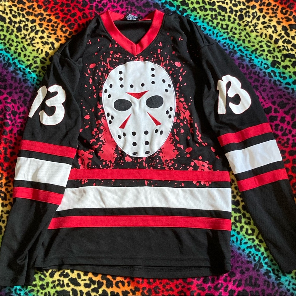 Friday the 13th Jason Vorhees Hockey Jersey